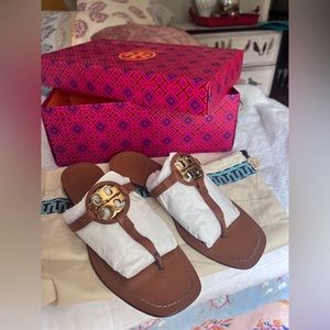 Tory Burch Square Toe Sandal